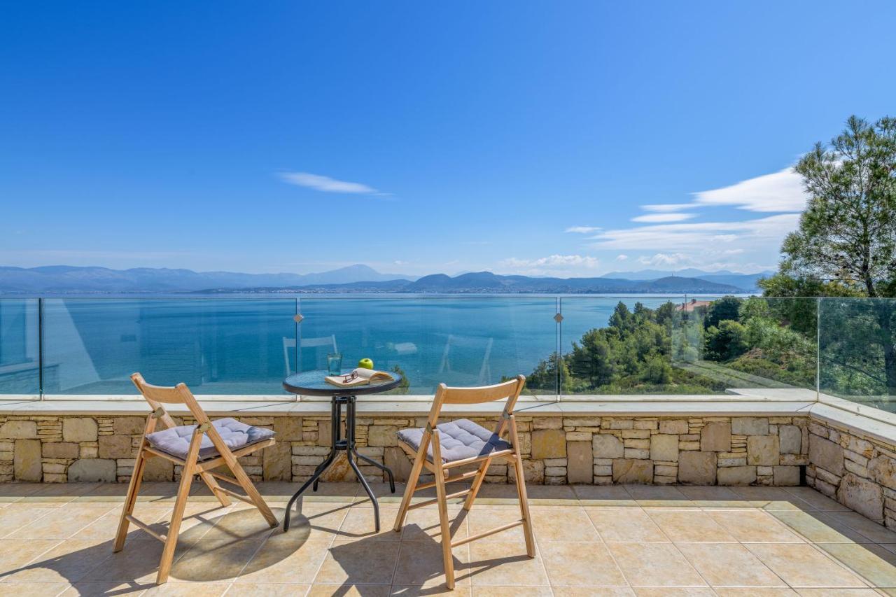 Crystal Beach Villa Chalkís Extérieur photo