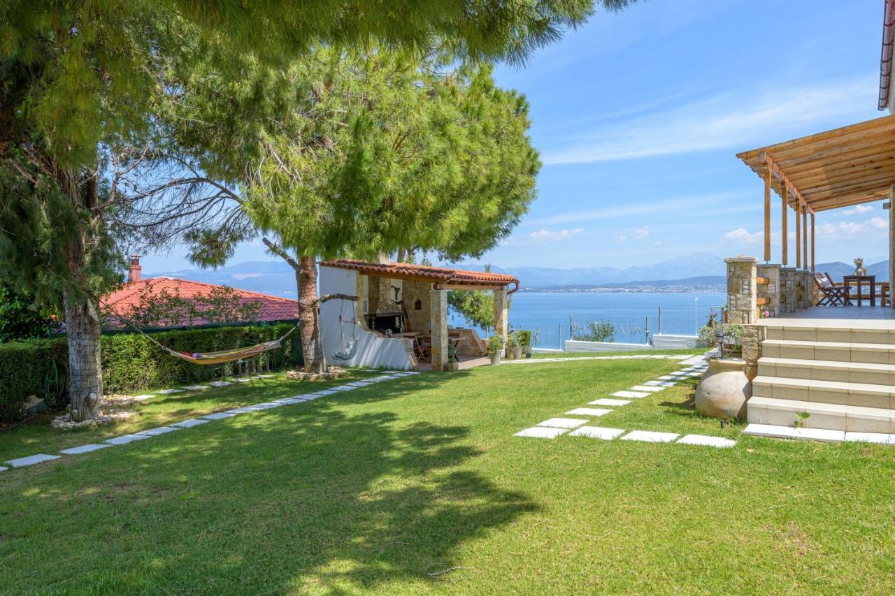 Crystal Beach Villa Chalkís Extérieur photo