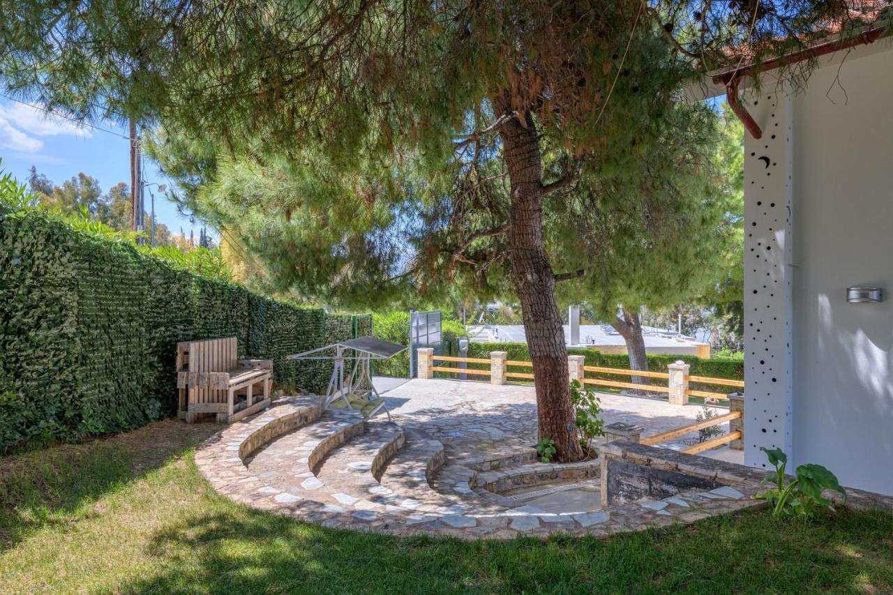 Crystal Beach Villa Chalkís Extérieur photo