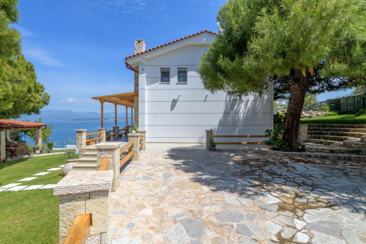 Crystal Beach Villa Chalkís Extérieur photo
