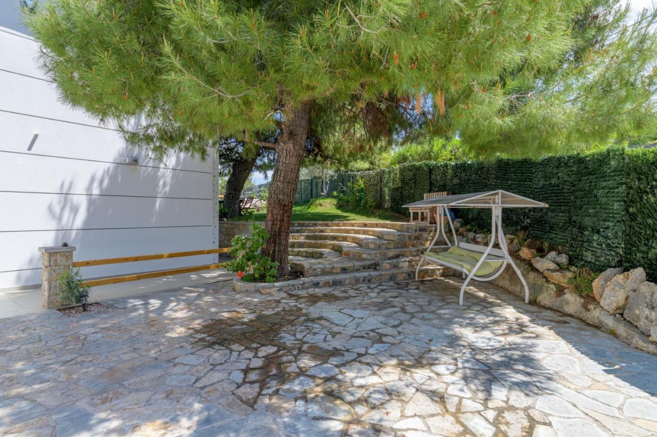 Crystal Beach Villa Chalkís Extérieur photo