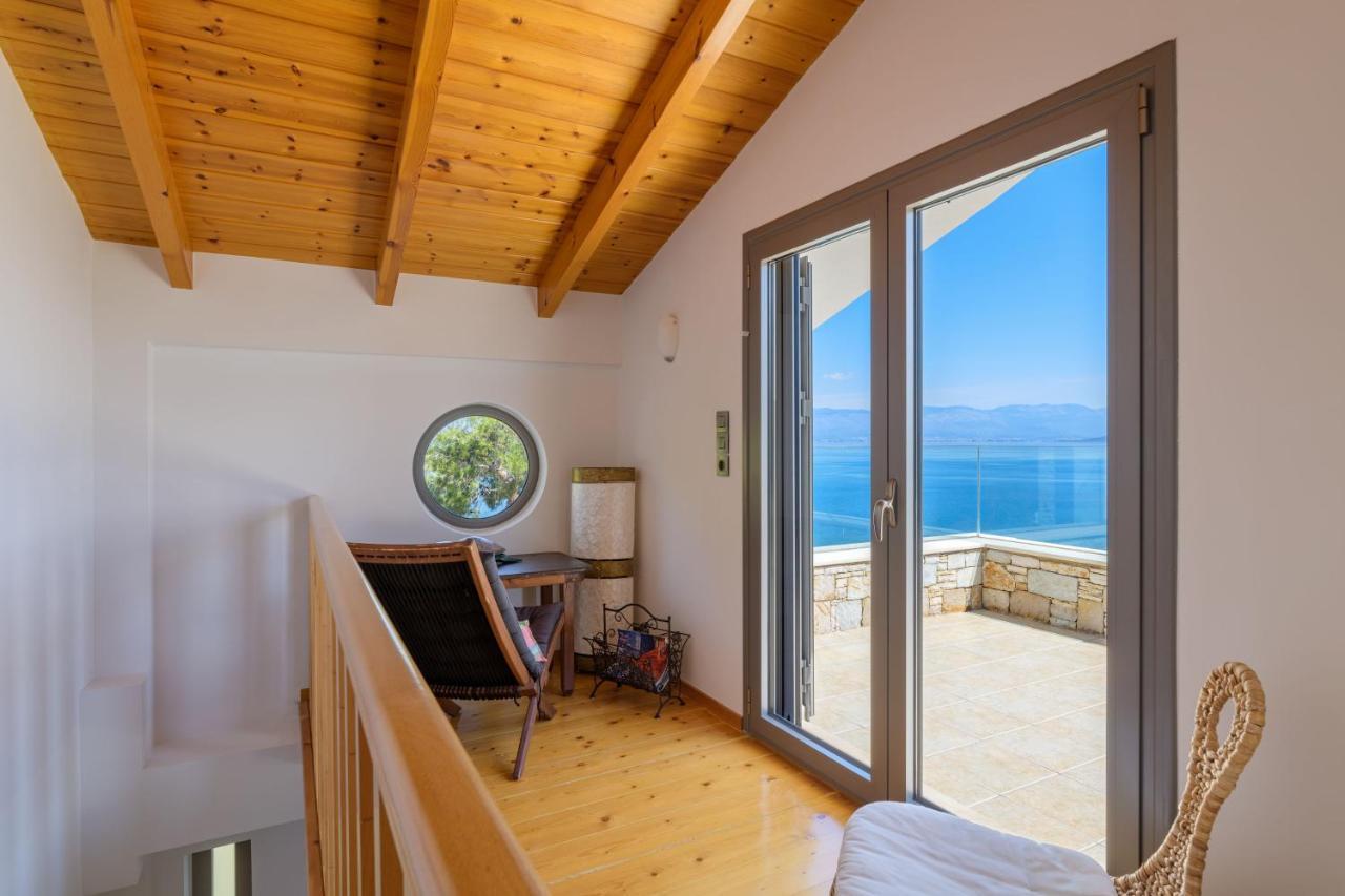 Crystal Beach Villa Chalkís Extérieur photo