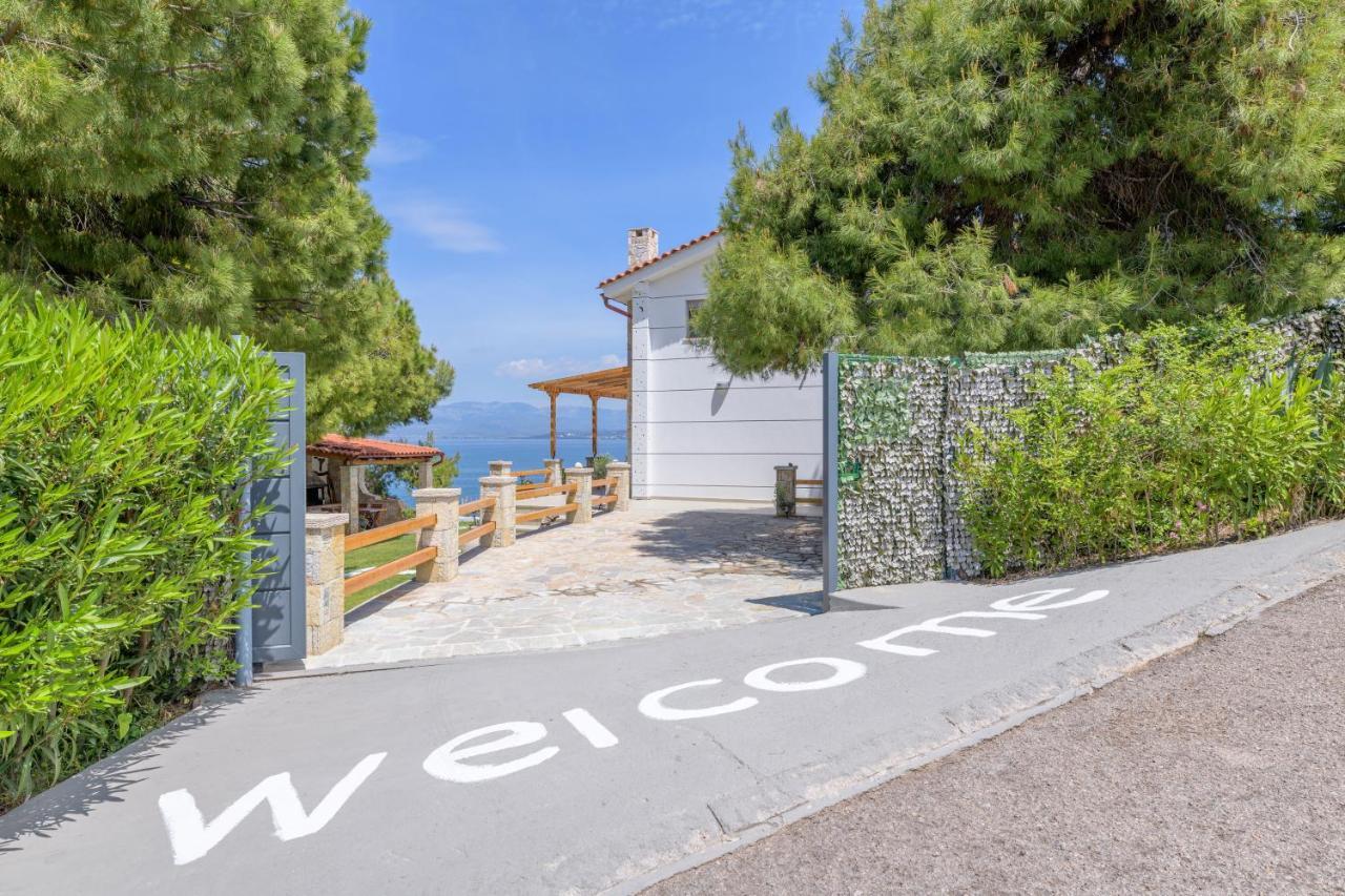 Crystal Beach Villa Chalkís Extérieur photo